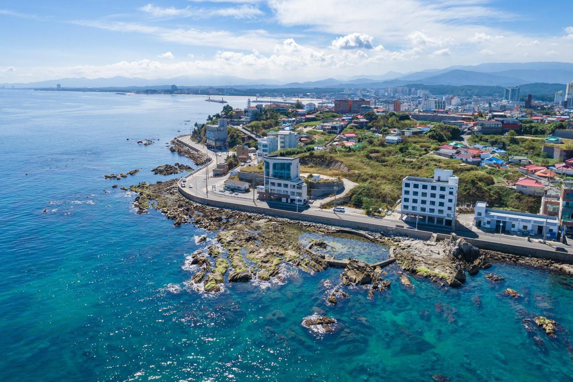 Gangneung Hue Pension Ocean View, Spa, Couple Exterior foto